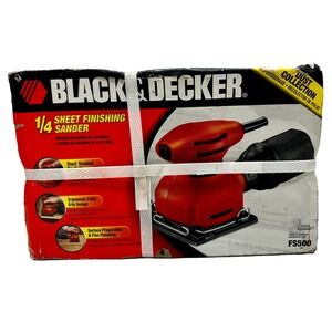 Black &‎ Decker ¼ Sheet Finishing Sander FS500